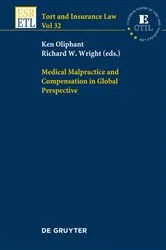 Book cover of Medical Malpractice and Compensation in Global Perspective by Unknown