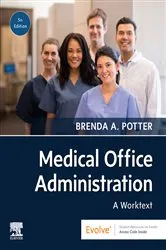 Book cover of Medical Office Administration - E-Book (5th ed.) by Potter BS, CPC-I, CPC, Brenda A.