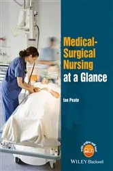 Book cover of Medical-Surgical Nursing at a Glance by Ian Peate