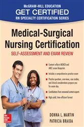 Book cover of Medical-Surgical Nursing Certification: Self-Assessment and Exam Review by Donna L. Martin