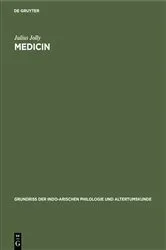 Book cover of Medicin by Julius Jolly