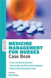 Book cover of Medicine Management for Nurses by Paul Barber