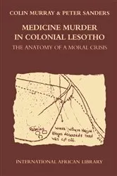 Book cover of Medicine Murder in Colonial Lesotho by Colin Murray