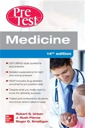 Book cover of Medicine PreTest Self-Assessment and Review, Fourteenth Edition (14th ed.) by Robert S. Urban