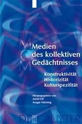 Book cover of Medien des kollektiven Gedächtnisses by Astrid Erll