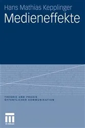 Book cover of Medieneffekte by Hans Mathias Kepplinger