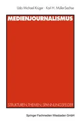 Book cover of Medienjournalismus by Unknown