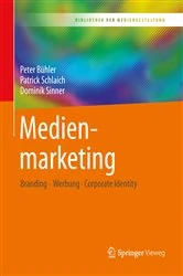Book cover of Medienmarketing by Peter Bühler