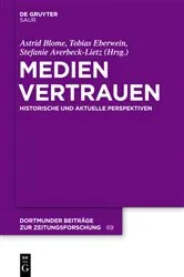 Book cover of Medienvertrauen by Astrid Blome