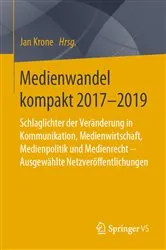 Book cover of Medienwandel kompakt 2017-2019 by Jan Krone