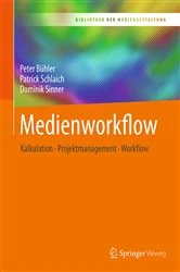 Book cover of Medienworkflow by Peter Bühler
