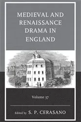 Book cover of Medieval and Renaissance Drama in England by S. P. Cerasano