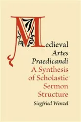 Book cover of Medieval 'Artes Praedicandi' by Siegfried Wenzel