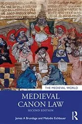 Book cover of Medieval Canon Law (2nd ed.) by James A. Brundage