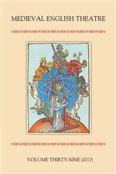 Book cover of Medieval English Theatre 39 by Sarah Carpenter