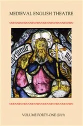 Book cover of Medieval English Theatre 41 by Sarah Carpenter