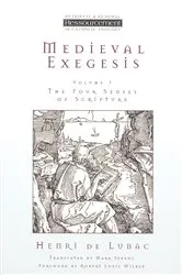 Book cover of Medieval Exegesis, Vol. 1 by Henri de Lubac