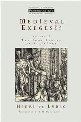 Book cover of Medieval Exegesis, vol. 3 by Henri de Lubac