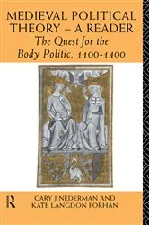 Book cover of Medieval Political Theory: A Reader by Kate Langdon Forhan