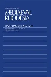 Book cover of Medieval Rhodesia by David Randall-Maciver