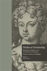 Book cover of Medieval Scholarship: Biographical Studies on the Formation of a Discipline by Helen Damico