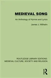 Book cover of Medieval Song by James J. Wilhelm