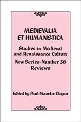 Book cover of Medievalia et Humanistica, No. 36 by Paul Maurice Clogan