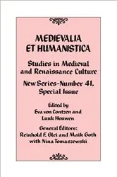 Book cover of Medievalia et Humanistica, No. 41 by Reinhold F. Glei