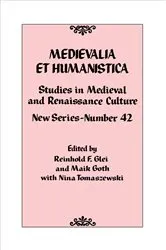Book cover of Medievalia et Humanistica, No. 42 by Reinhold F. Glei
