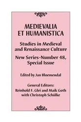 Book cover of Medievalia et Humanistica, No. 48 by Jan Bloemendal