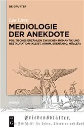 Book cover of Mediologie der Anekdote by Lea Liese