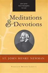 Book cover of Meditations and Devotions by John Henry Newman