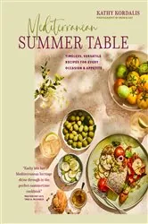 Book cover of Mediterranean Summer Table by Kathy Kordalis