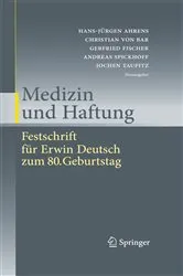 Book cover of Medizin und Haftung by Hans-Jürgen Ahrens