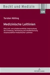 Book cover of Medizinische Leitlinien by Andreas Spickhoff