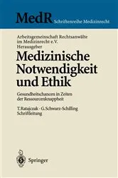Book cover of Medizinische Notwendigkeit und Ethik by T. Ratajczak