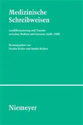 Book cover of Medizinische Schreibweisen by Nicolas Pethes