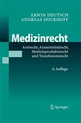 Book cover of Medizinrecht (6th ed.) by Unknown