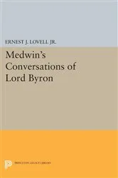 Book cover of Medwin's Conversations of Lord Byron by Ernest J. Lovell