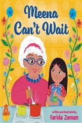 Book cover of Meena Can't Wait by Farida Zaman