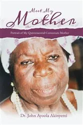 Book cover of Meet My Mother by Dr. John Ayoola Akinyemi