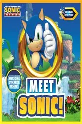 Book cover of Meet Sonic! by Penguin Young Readers Licenses