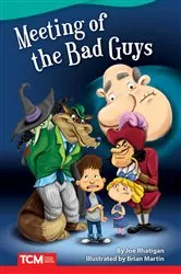 Book cover of Meeting of the Bad Guys by Joe Rhatigan