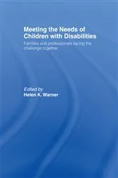 Book cover of Meeting the Needs of Children with Disabilities by Helen K. Warner
