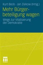 Book cover of Mehr Bürgerbeteiligung wagen by Kurt Beck