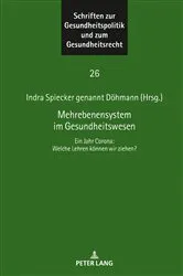 Book cover of Mehrebenensystem im Gesundheitswesen by Indra Spiecker gen. Döhmann