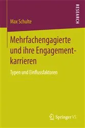 Book cover of Mehrfachengagierte und ihre Engagementkarrieren by Max Schulte