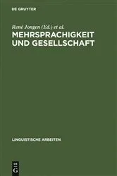 Book cover of Mehrsprachigkeit und Gesellschaft by René Jongen