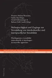 Book cover of Mehrsprachigkeit und Zugaenge zur Vermittlung von interkultureller und intersprachlicher Sensibilitaet by Unknown