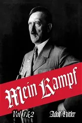 Book cover of Mein Kampf by Adolf Hitler